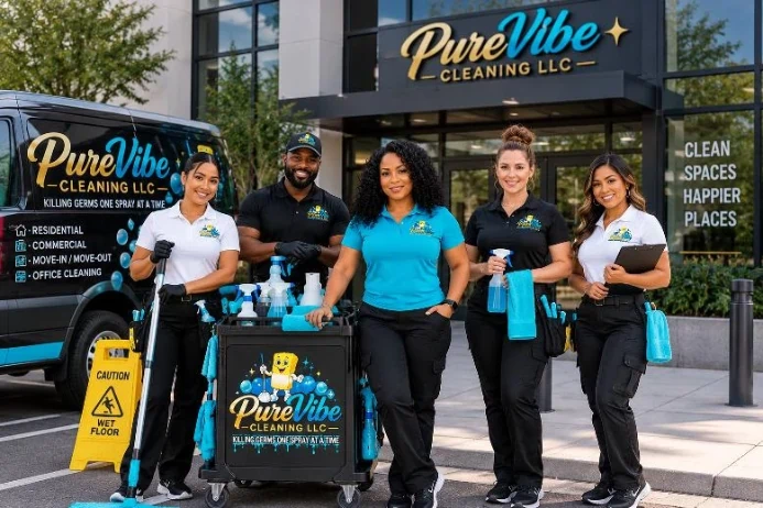 Sparkle Clean team ready to help